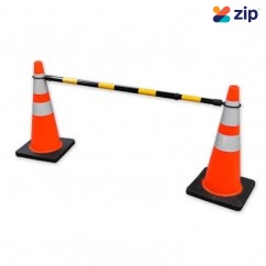 Spill Crew STCBY - 1.2m x 2.1m Black / Yellow Safety Cone Bar